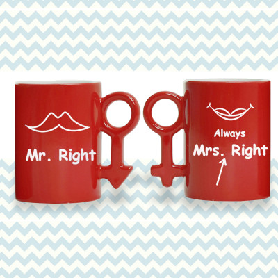 Couple Magic Mug - Red